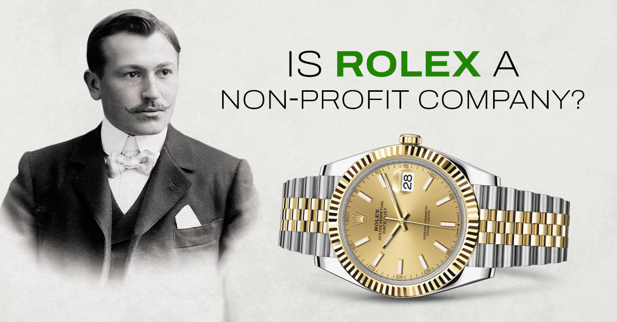 Is Rolex A Not For Profit Company
