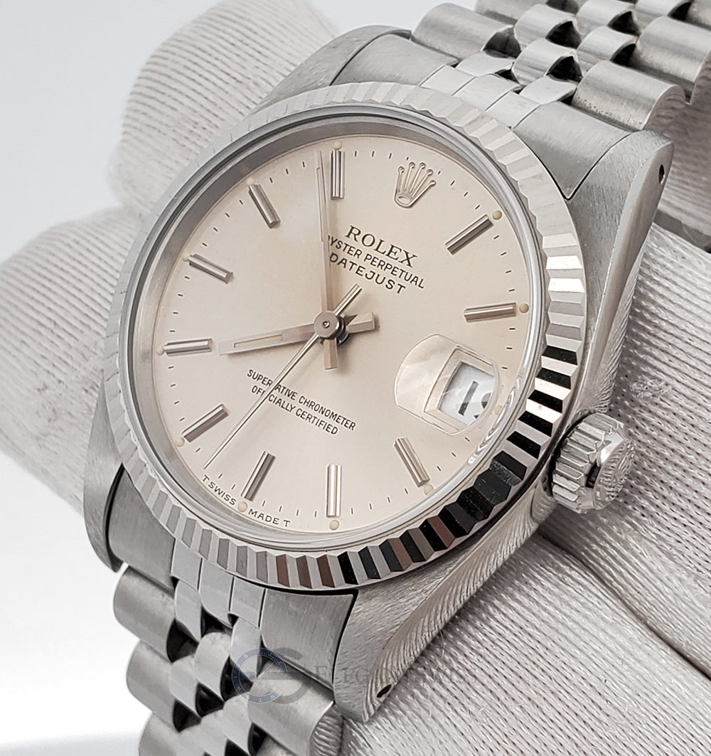 Rolex datejust 31mm silver dial Clearance