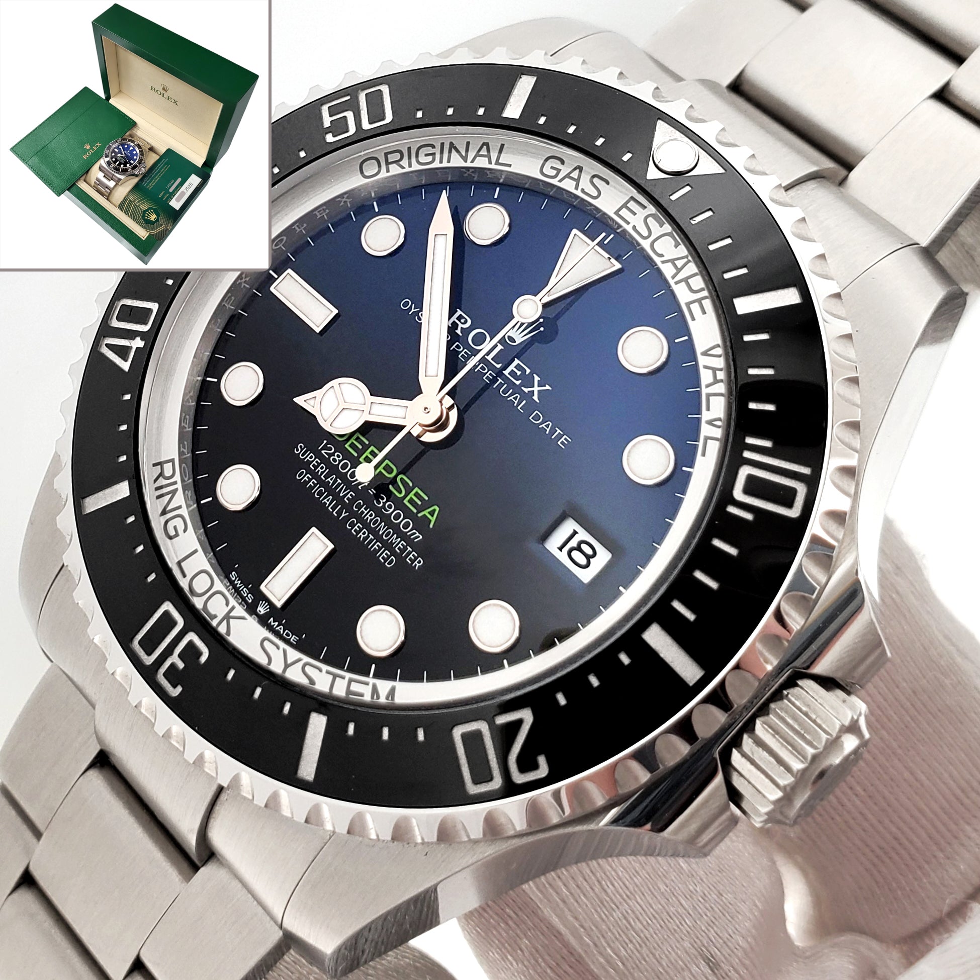 Rolex Sea-Dweller Deepsea D-Blue 44mm James Cameron 116660