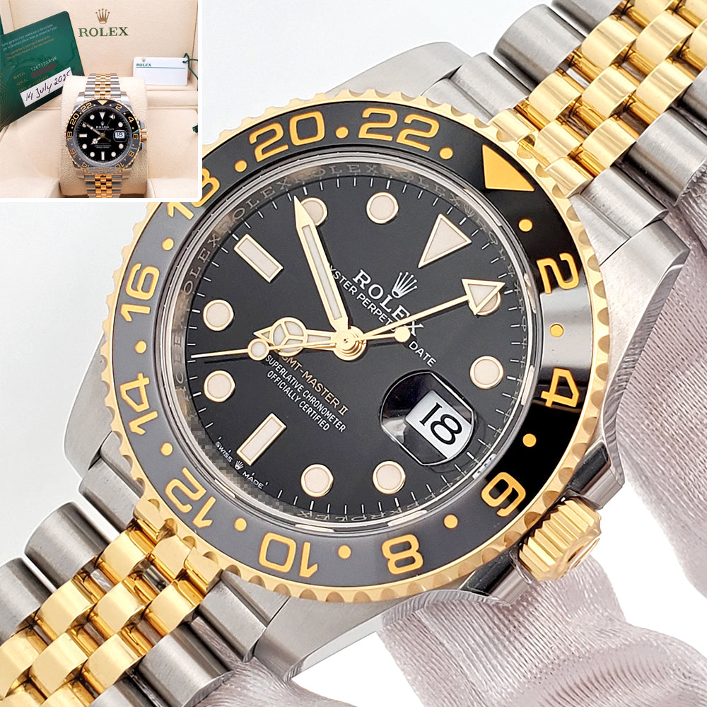 2025 Rolex GMT-Master II 126713GRNR | Yellow Gold & Steel