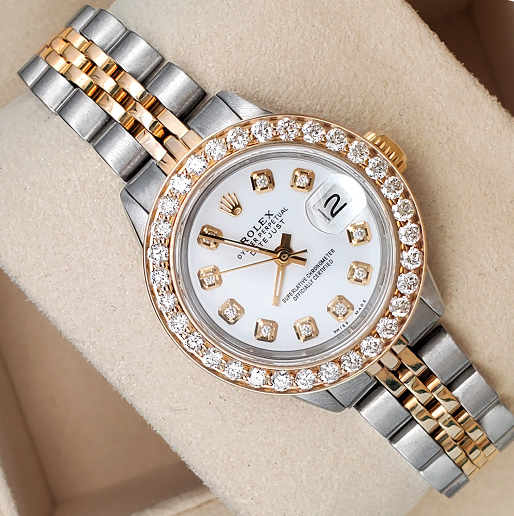 Rolex diamond bezel online 26mm