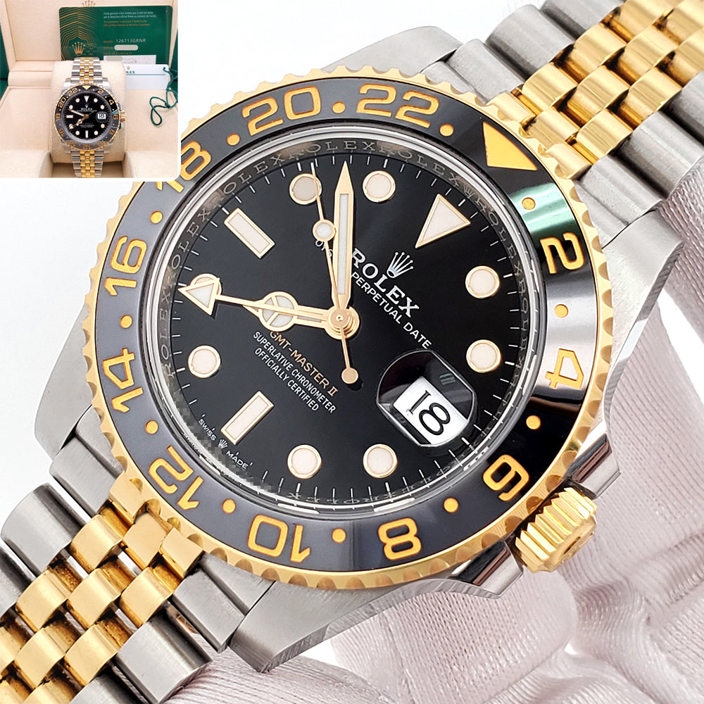 Rolex GMT-Master II 126713GRNR “Zombie” | Black-Grey Bezel