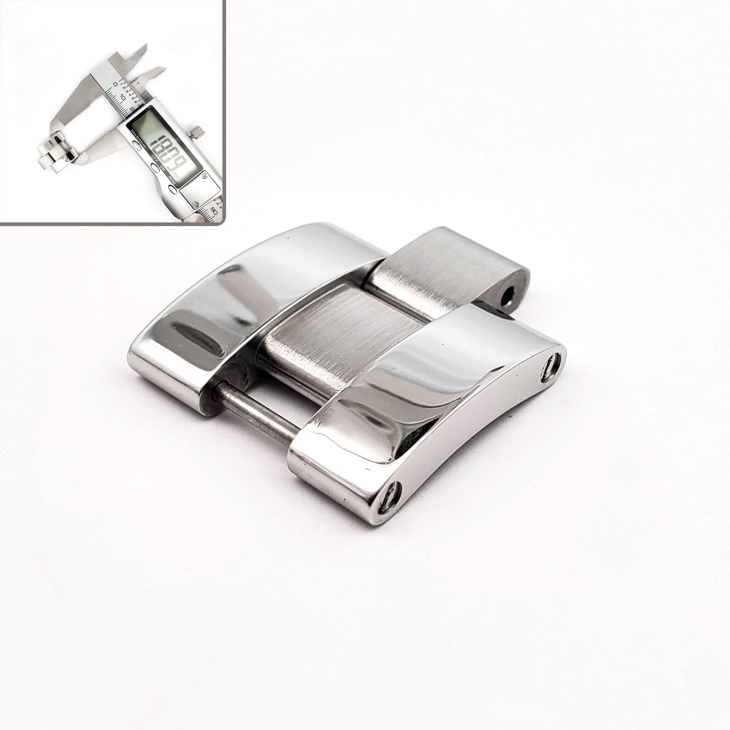 OEM Authentic Cartier Roadster Chrono 18mm Stainless Steel Link 2618