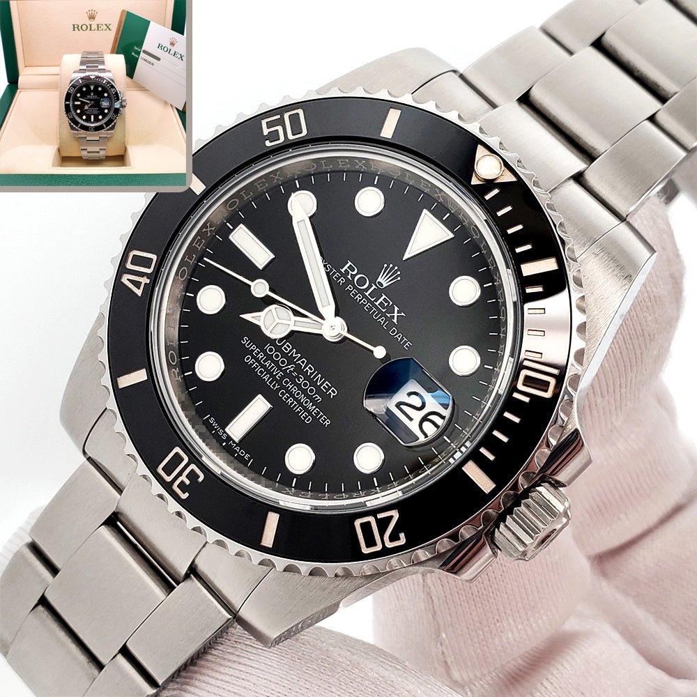 2015 Rolex Submariner Date 40mm Steel Watch - 116610LN