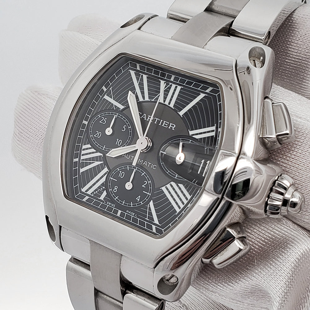 Cartier roadster mens online watch