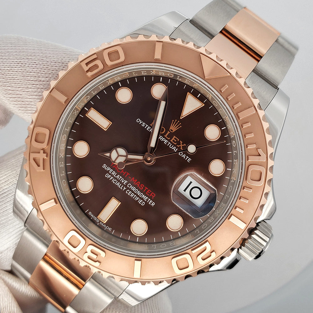 Yacht master store chocolate dial