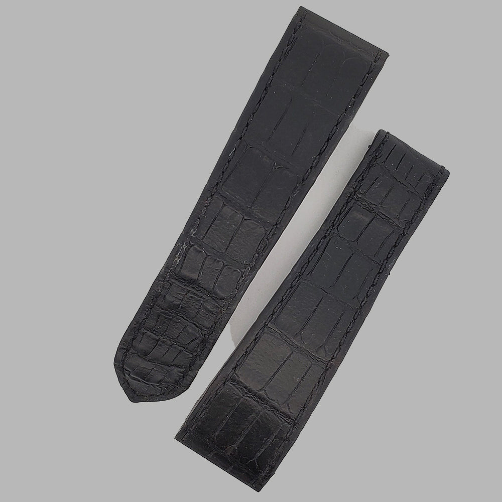 Cartier Santos 100 XL OEM Black Leather Strap KD1IJLO4