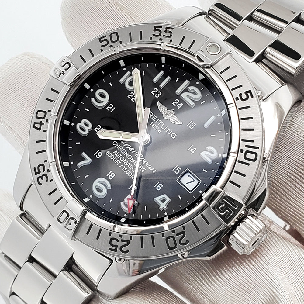 Breitling Steelfish Black Dial Breitling Superocean Steelfish 42mm
