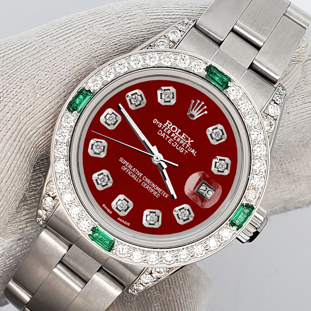 Green and red rolex Clearance