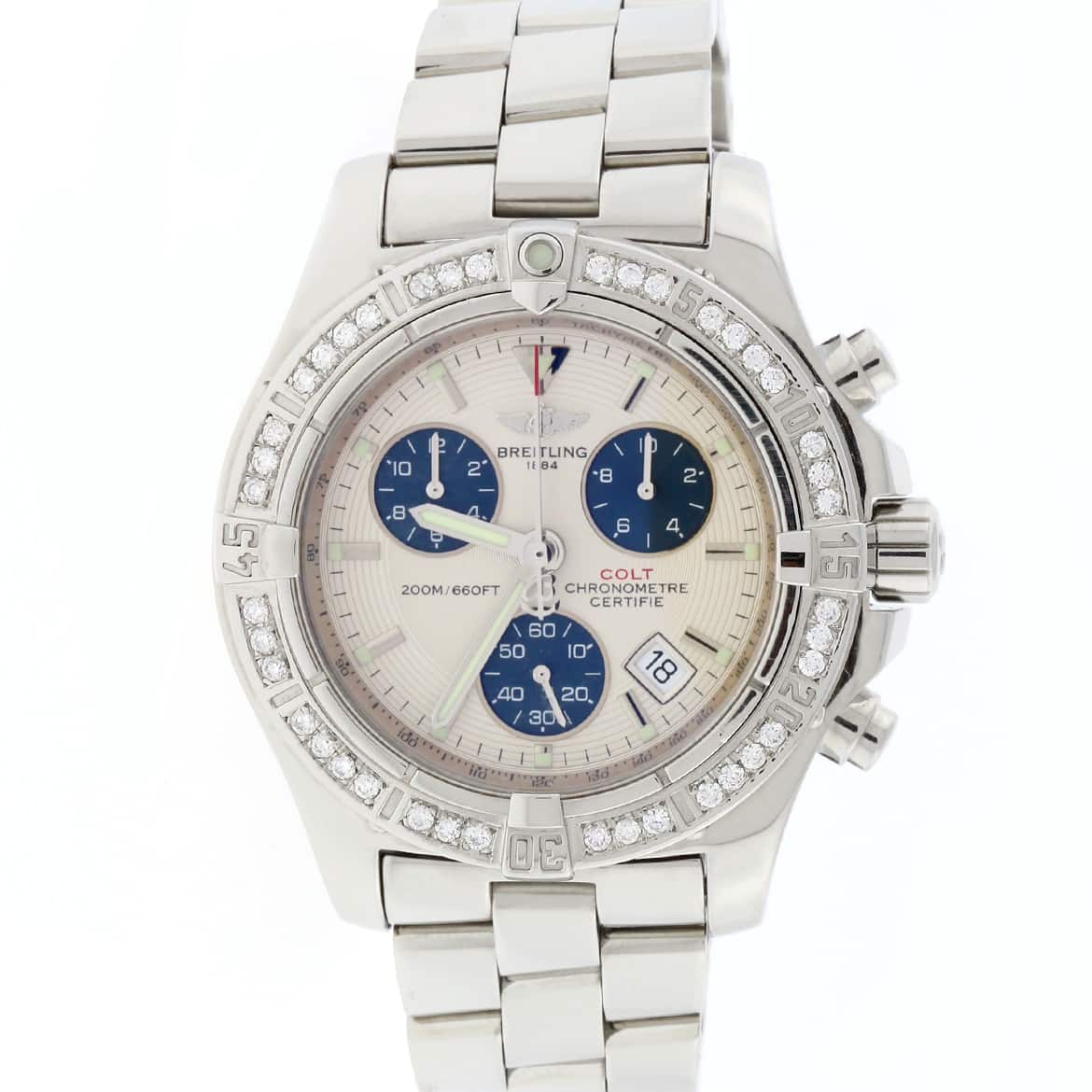 Stainless Steel Breitling A73380 Price Breitling Chrono Colt