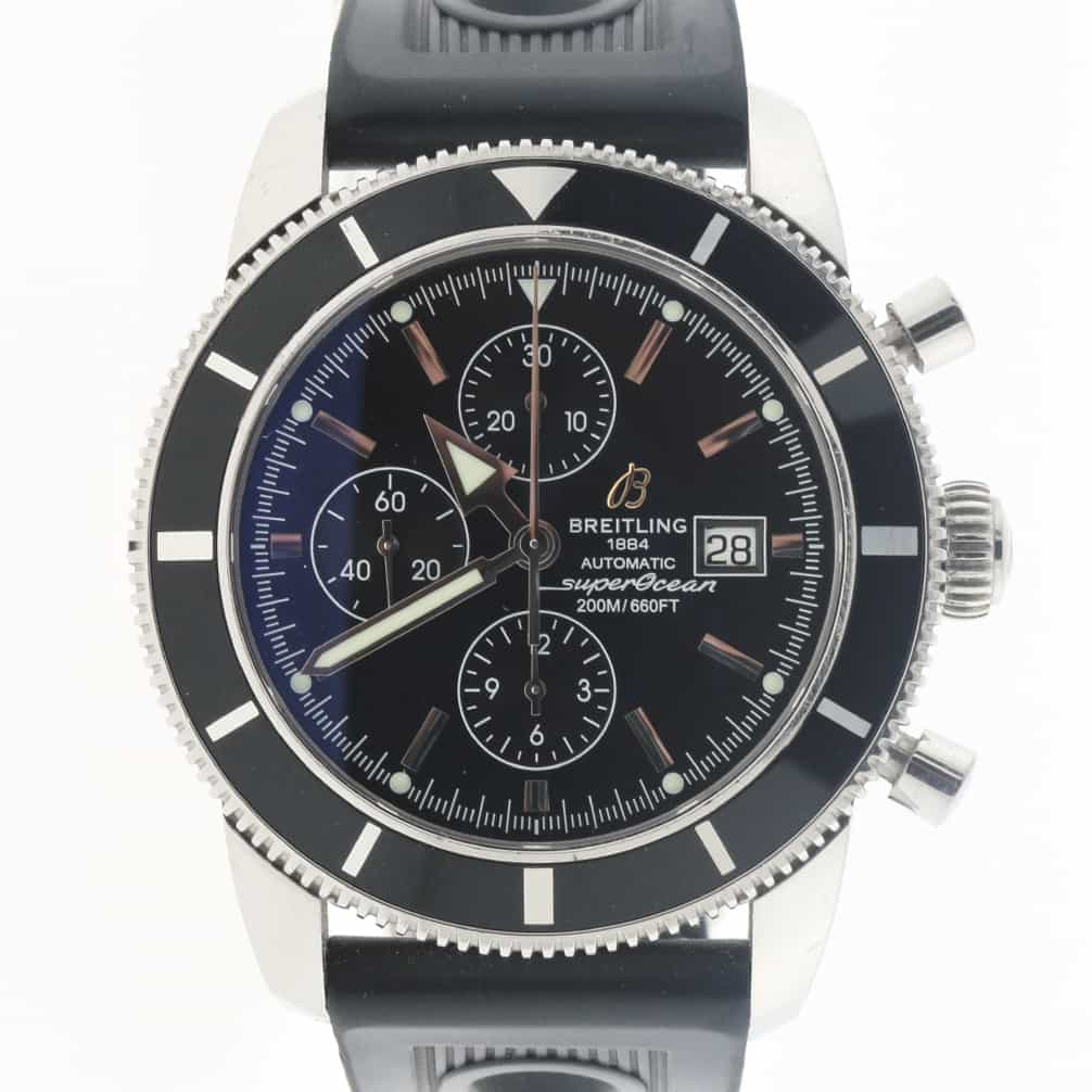 Breitling SuperOcean Heritage Chronograph 46MM Automatic Stainless Steel  Mens Watch A13320