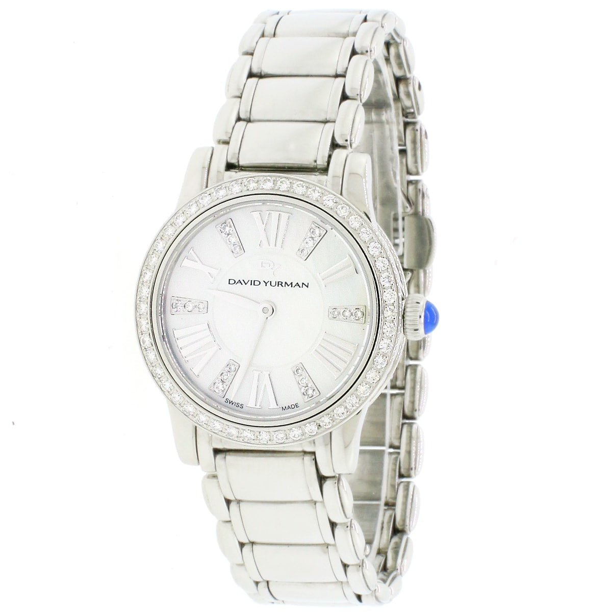 David Yurman Silver and White Women\'s Watch Diamond Bezel Watch Women main image 2