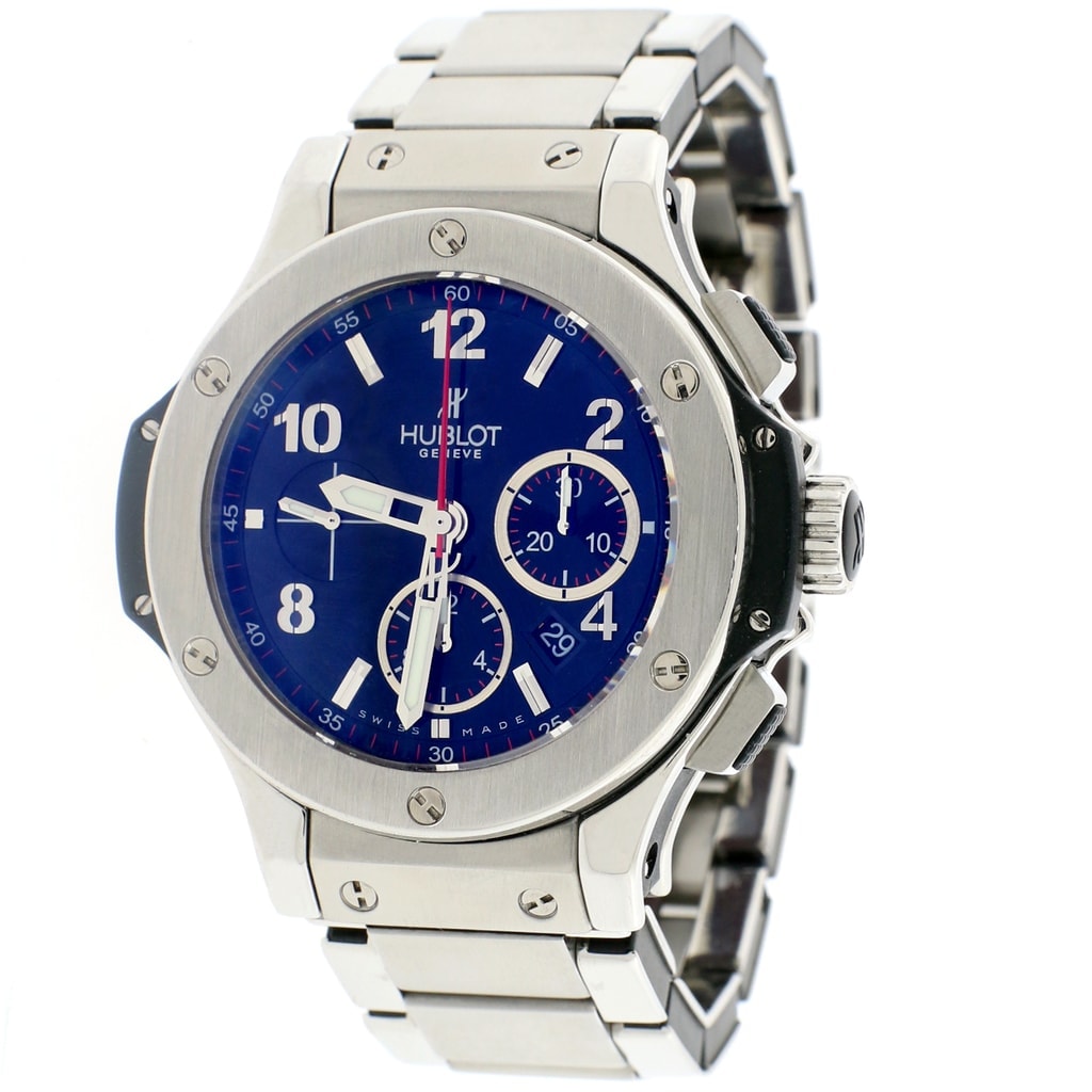 Hublot Big Bang Evolution Chronograph Stainless Steel Black Dial Autom