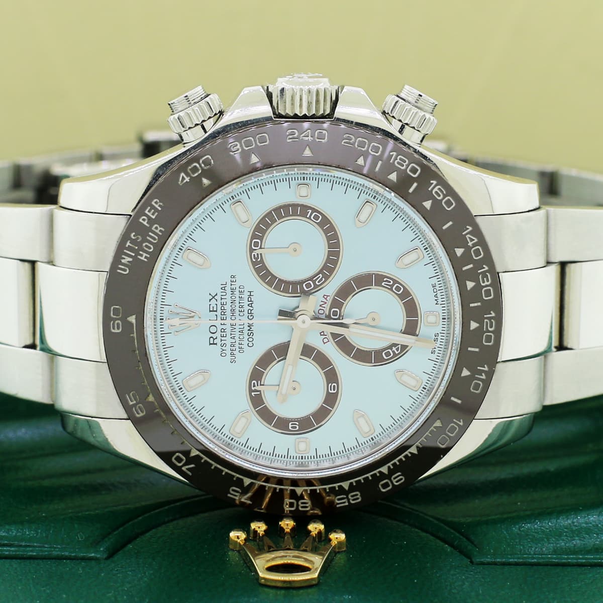 Ice Watch Chronograph Steel Rolex Cosmograph Platinum Ceramic