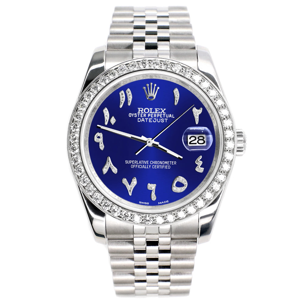 Rolex deals navy face