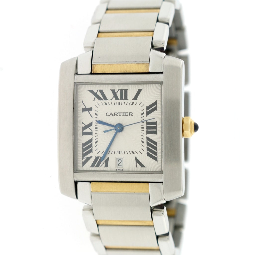 Cartier Tank Francaise Large 2-Tone 18K Yellow Gold  display picture 1