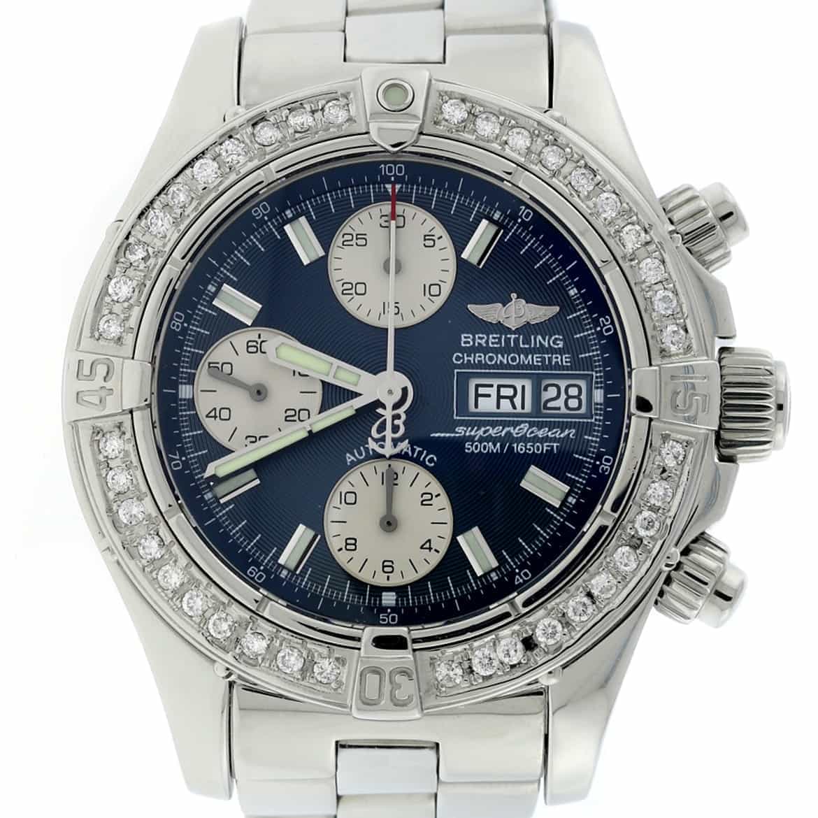 Breitling day date chronograph hot sale