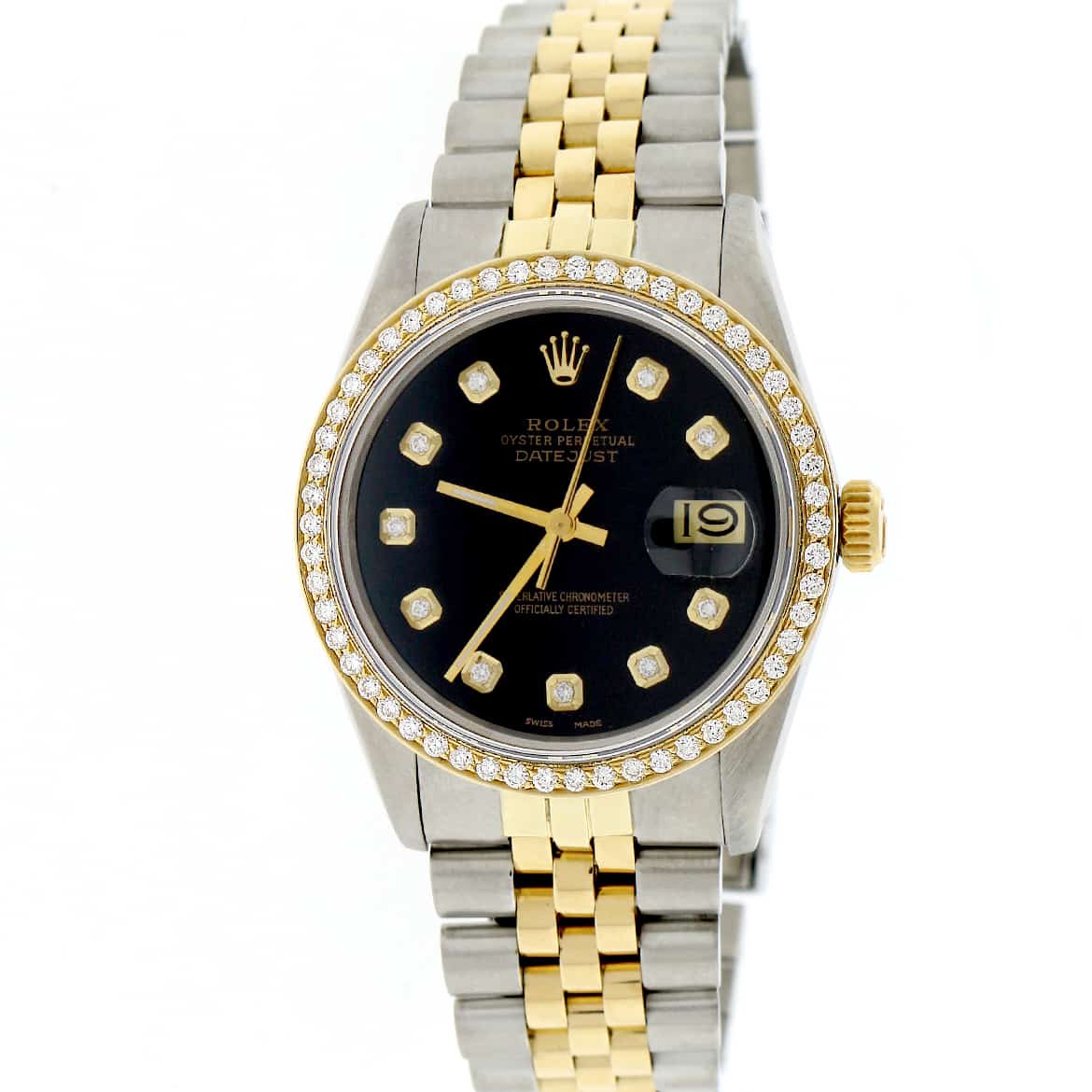 Shop Rolex Datejust 2-Tone | 8K Yellow Gold Watches | Elegant