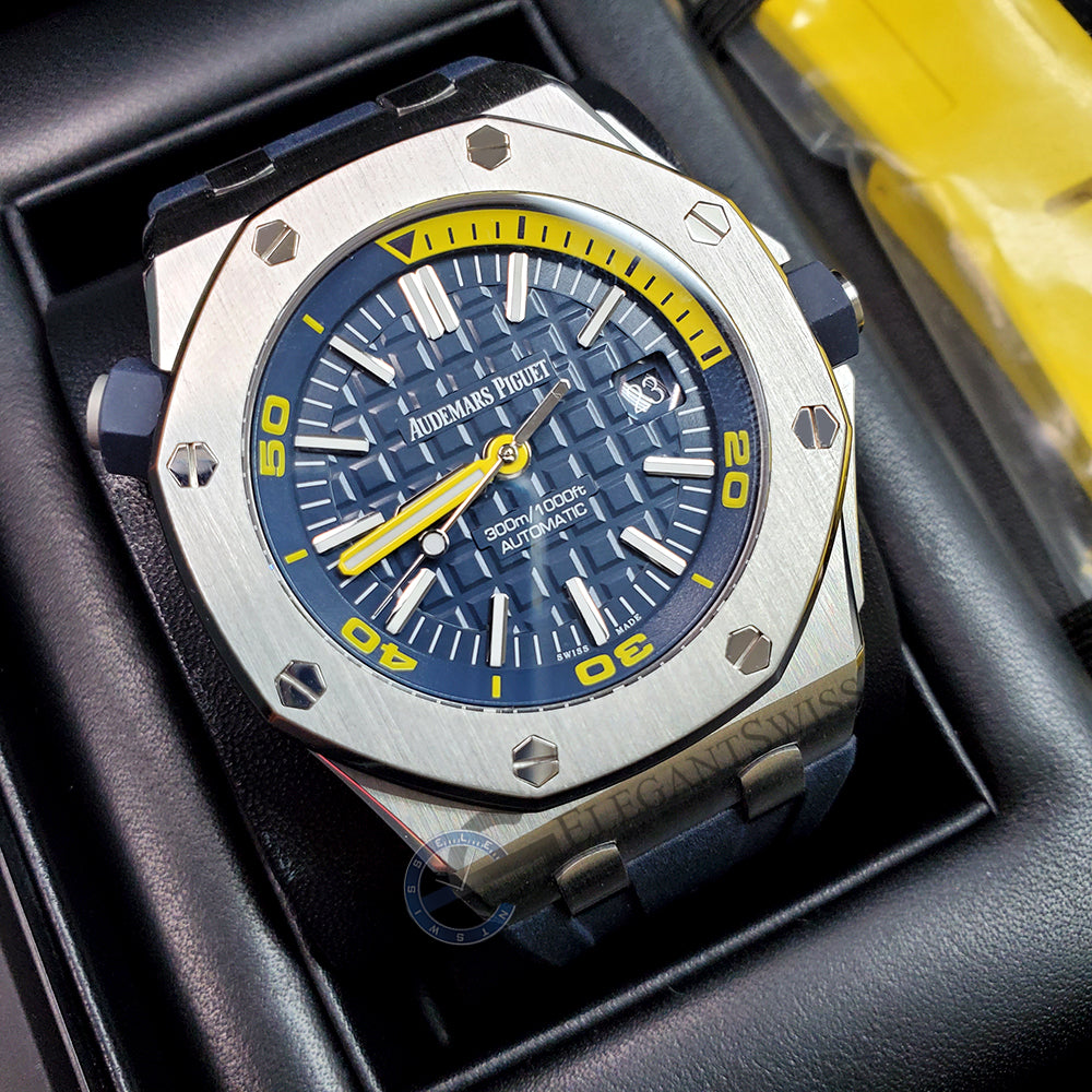 Royal oak offshore sales diver blue