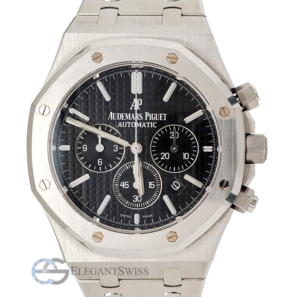 Audemars Piguet Royal Oak Chronograph 41mm Black Dial Stainless Steel