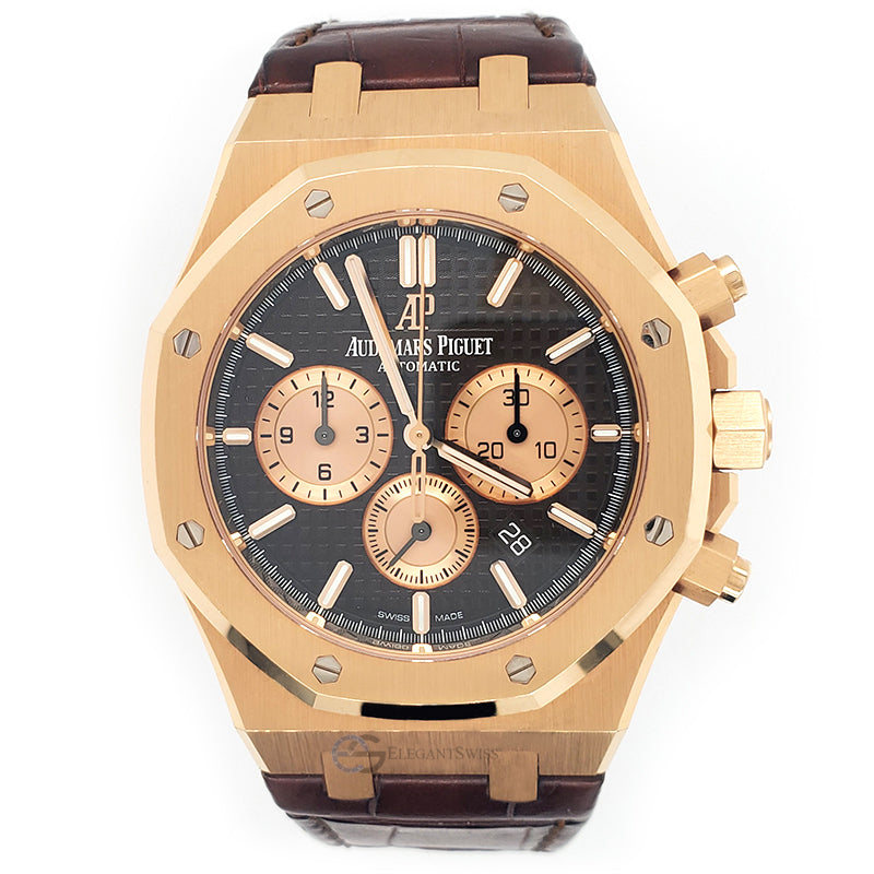 Audemars Piguet 15400ST Royal Oak Custom Diamond Black Dial Watch - Big  Watch Buyers