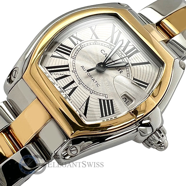 Cartier roadster hotsell 2 tone