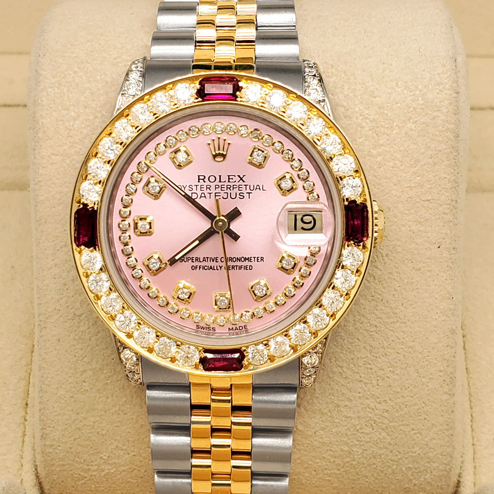 Rolex datejust ruby Clearance