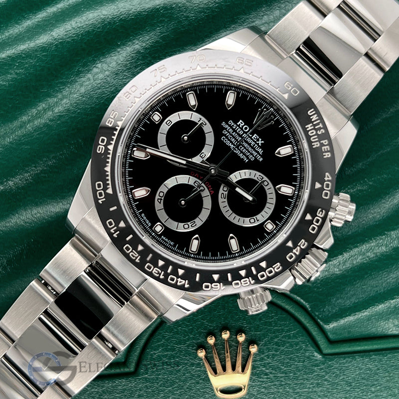 Rolex daytona black dial ceramic bezel Clearance