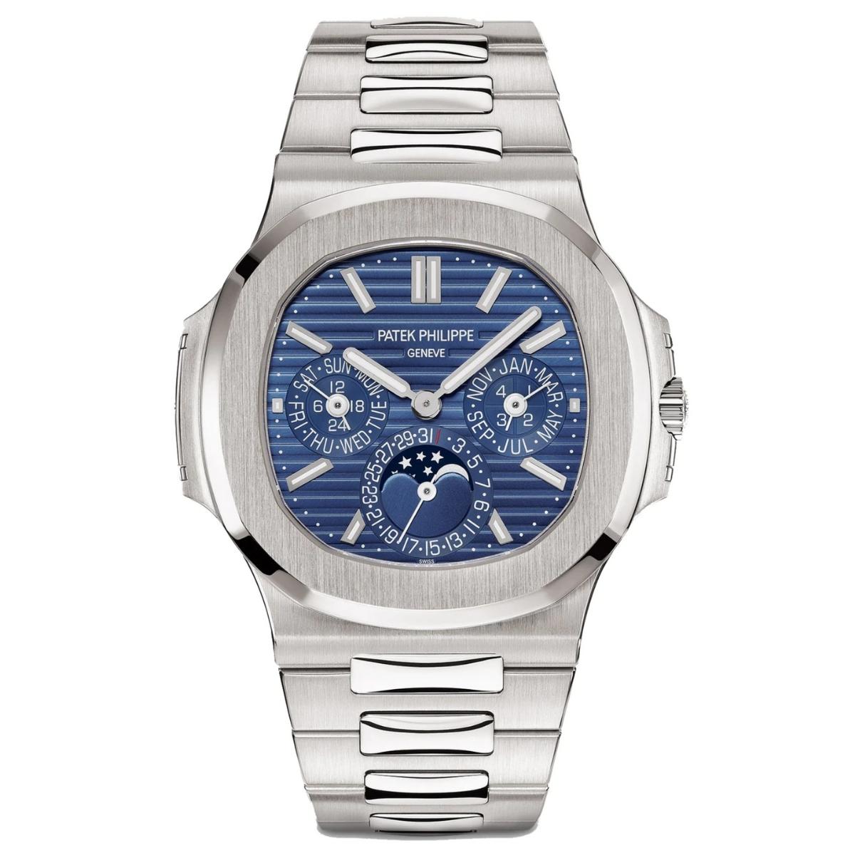 PATEK PHILIPPE  NAUTILUS, REF 5740/1G-001, WHITE GOLD PERPETUAL