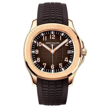 Patek Philippe Aquanaut 40mm Chocolate Brown Dial Rose Gold Watch 5167R-001 Box Papers