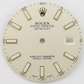 Rolex Datejust II 2-Tone Cream Dial with Index Hour Markers 116333