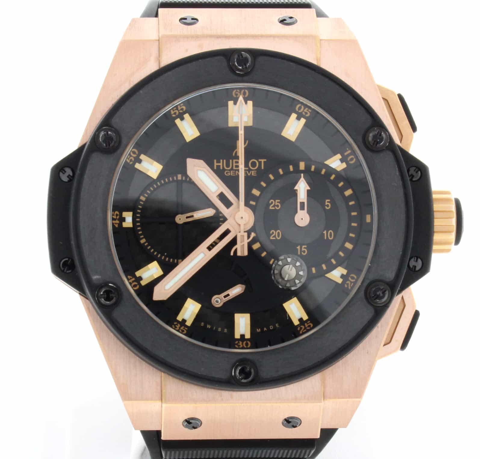 Pre-Owned Hublot Big Bang Chocolate Ceramic Limited Edition Luxury