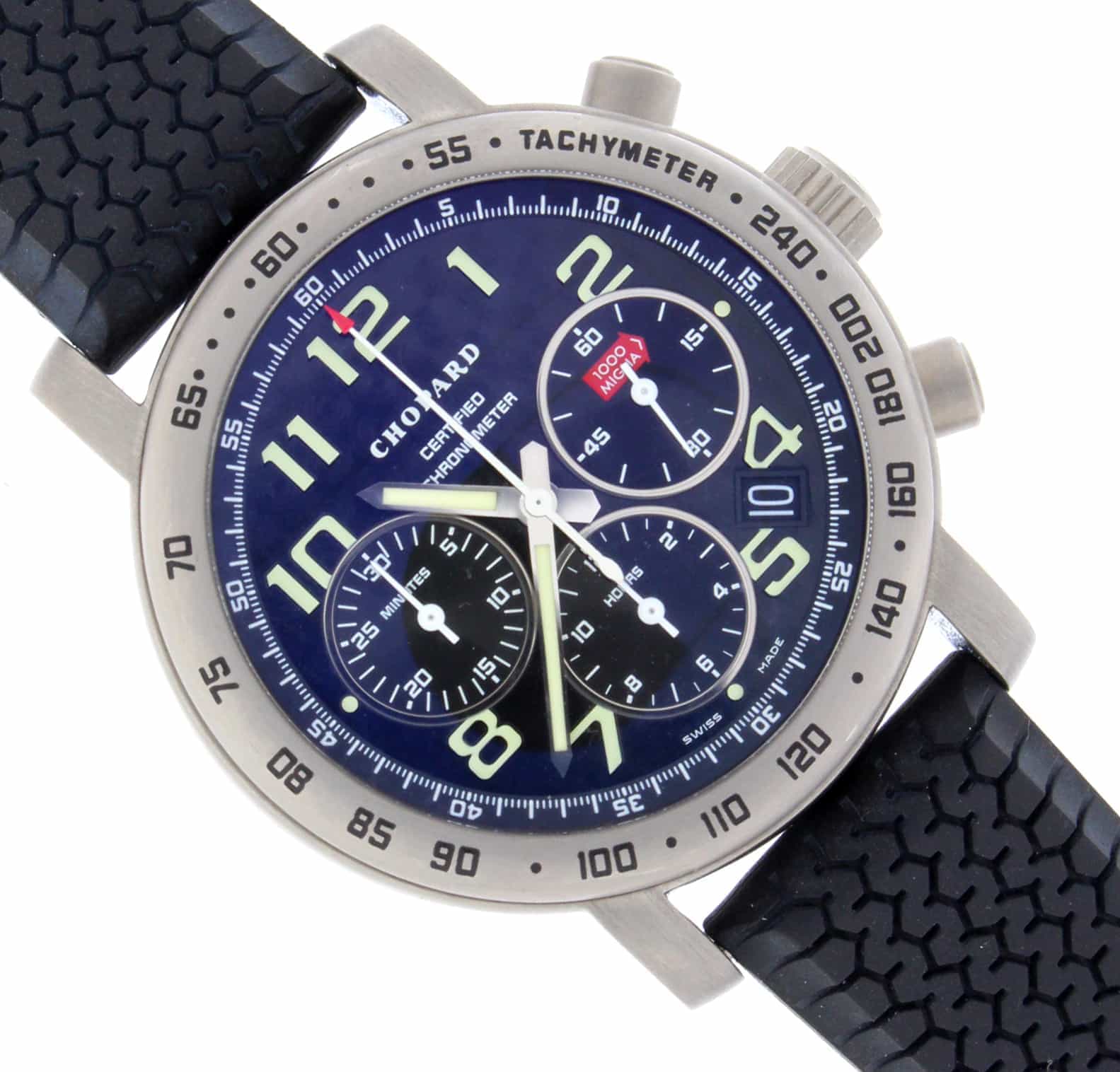 Chopard Mille Miglia Chronograph Black Dial 40MM Automatic Titanium Me