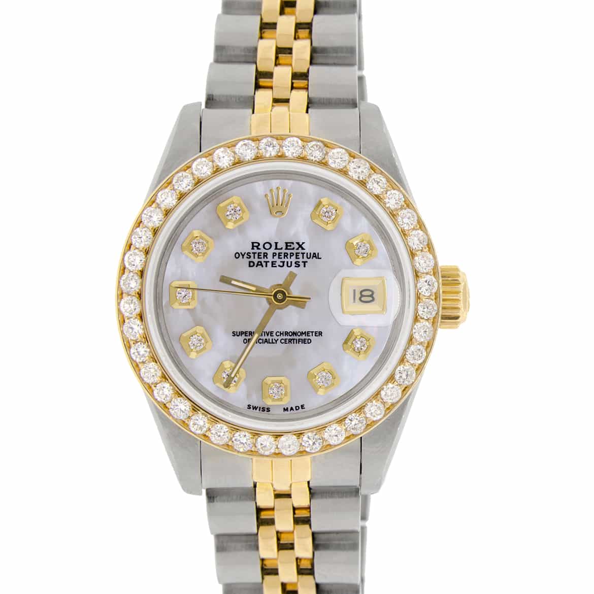 Rolex Datejust 18K Yellow Gold/Steel Ladies Watch