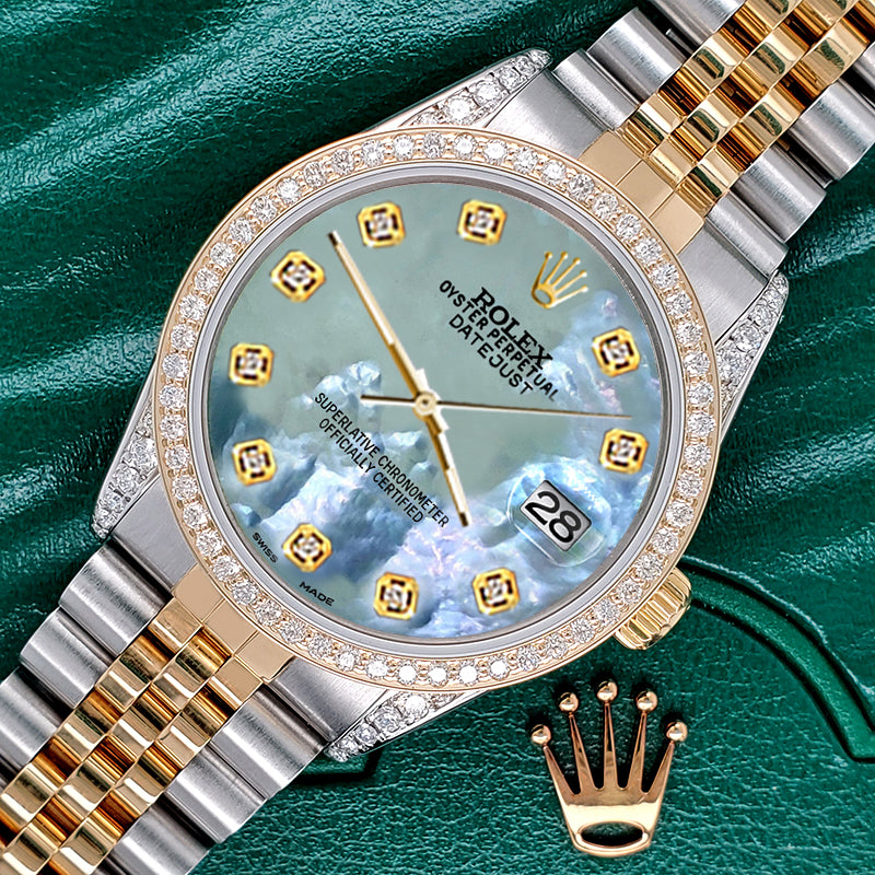 Rolex Datejust 36mm Stainless Steel and Yellow Gold