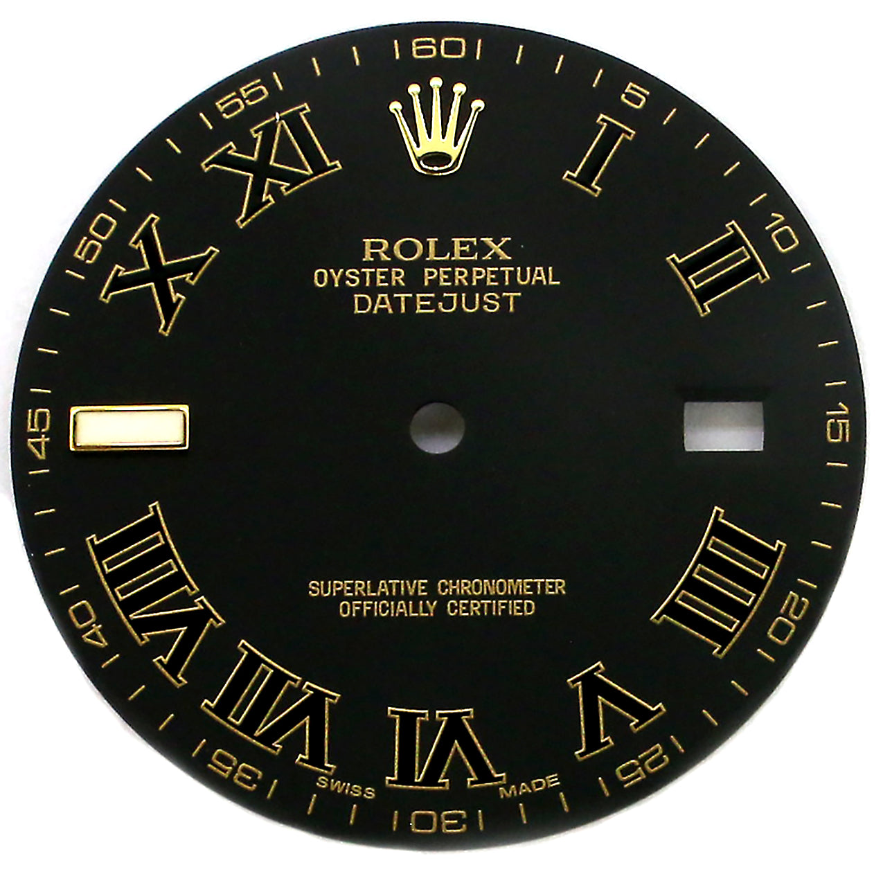Rolex Datejust II 2-Tone Black Dial with Roman Numerals 116333