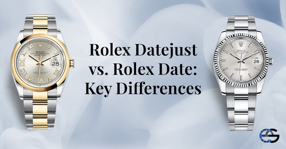 Rolex Key Rolex Datejust vs. Rolex Date: Key Differences