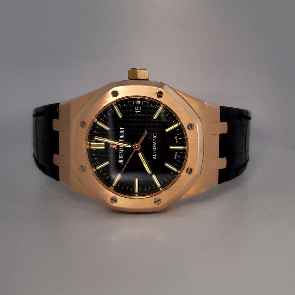 Audemars Piguet Rose Gold Royal Oak 37mm Watch 15450OR Box/Apr