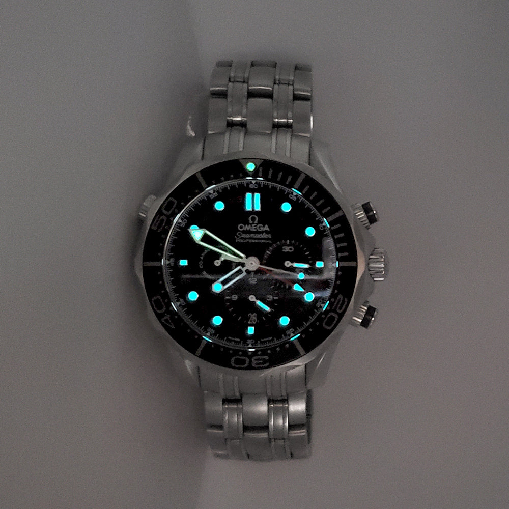 2025 Omega Seamaster Diver GMT Steel Mens 44mm Watch 212.30.44.52.01.001 Box Papers