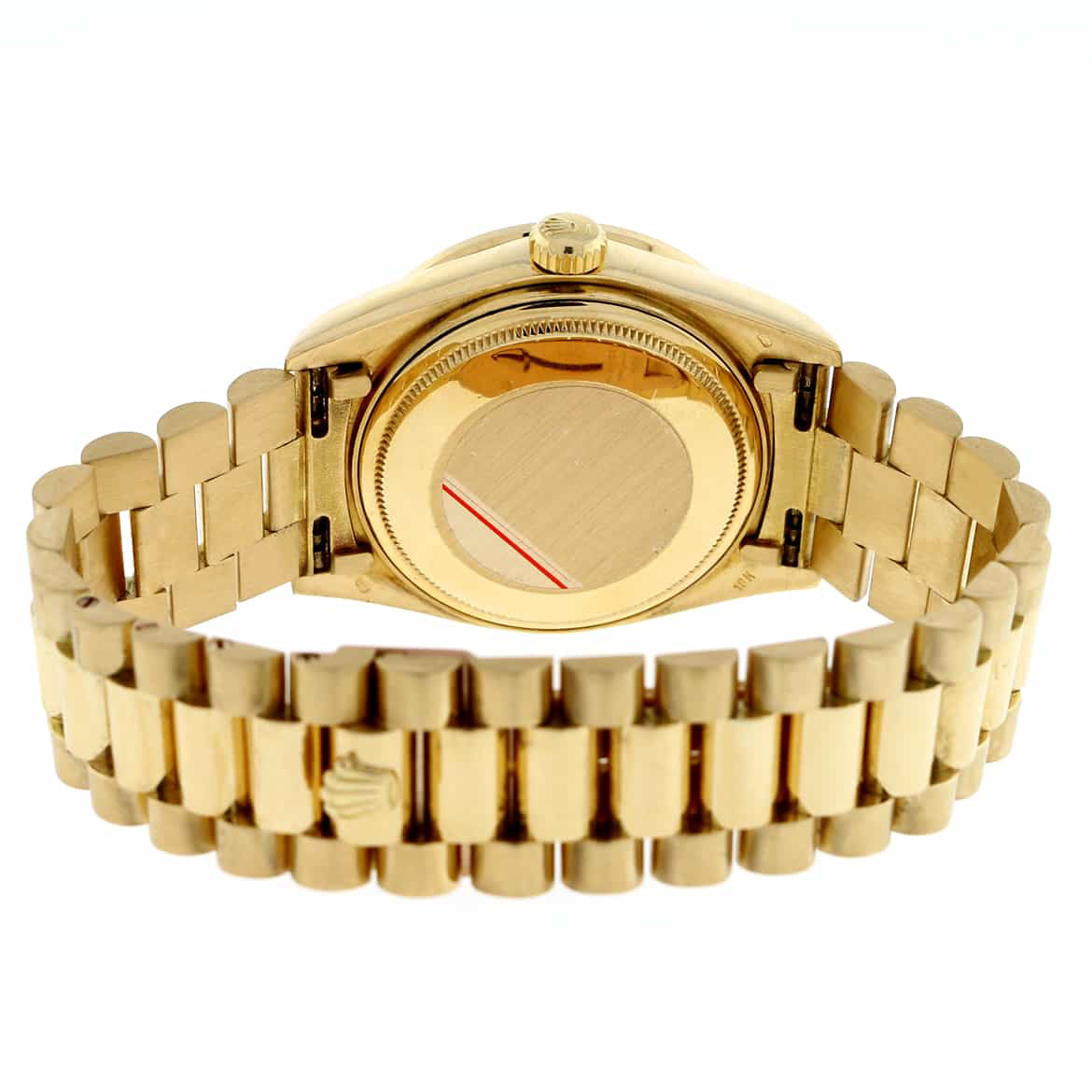 Rolex President Day-Date 18k Yellow Gold 36MM 18038 w/Diamond Bezel