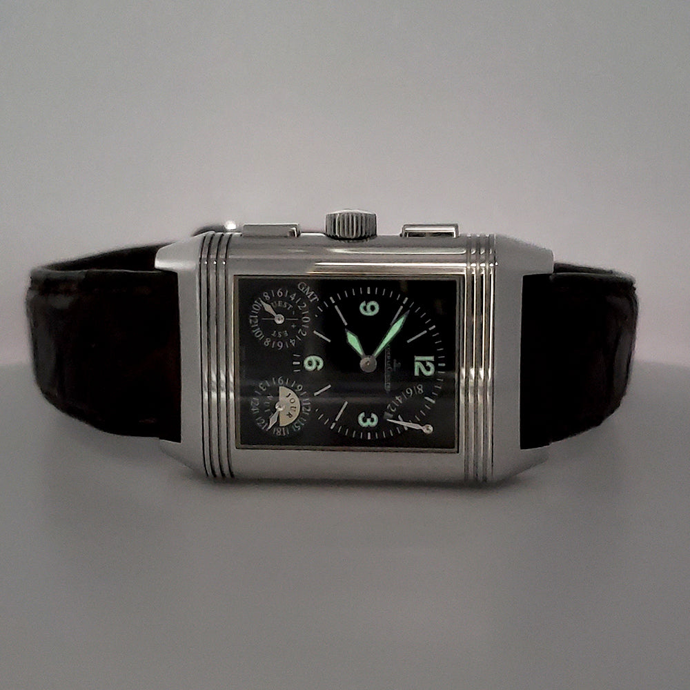 Jaeger-LeCoultre Grande Reverso GMT Q3028420 /240.8.18 Duo Face 47.0 x 29.0mm Watch