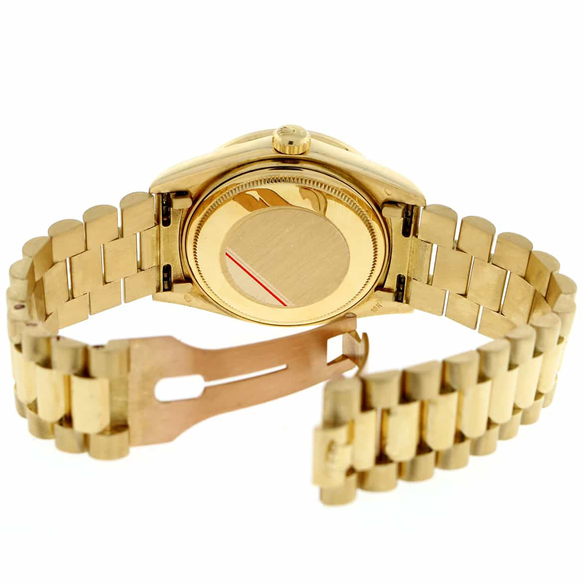 Rolex President Day-Date 18k Yellow Gold 36MM 18038 w/Diamond Bezel