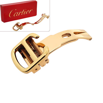 OEM Cartier Santos 18k Yellow Gold Deployment Buckle 14mm 13.7gr