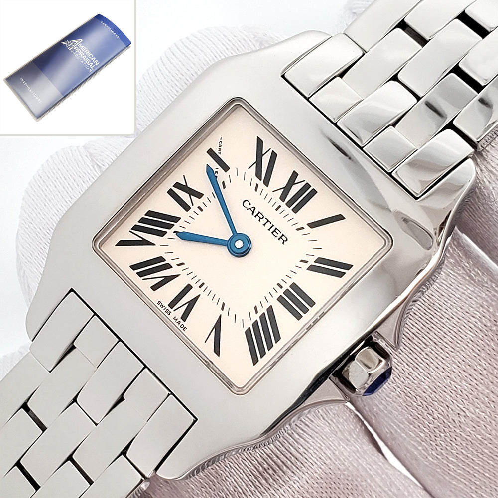 Cartier Santos Demoiselle 26mm Steel Ladies Watch W25065Z5 2701