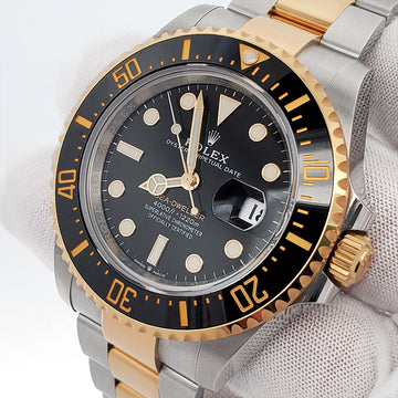 Rolex Sea-Dweller 43mm 126603 Black Ceramic Yellow Gold/Steel Watch 2021 Box Papers