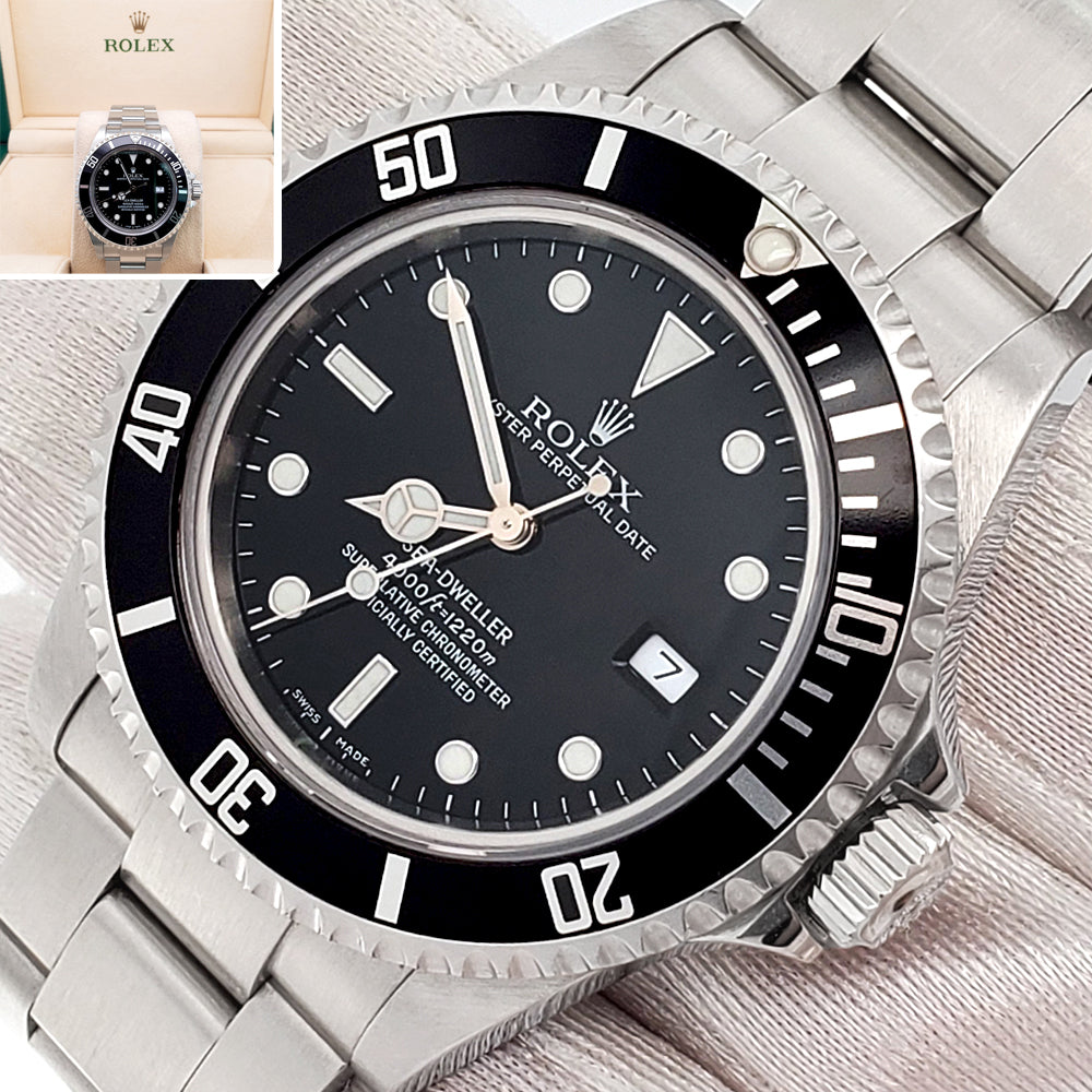 Rolex Sea-Dweller 4000 40mm Oyster Steel Watch 16600