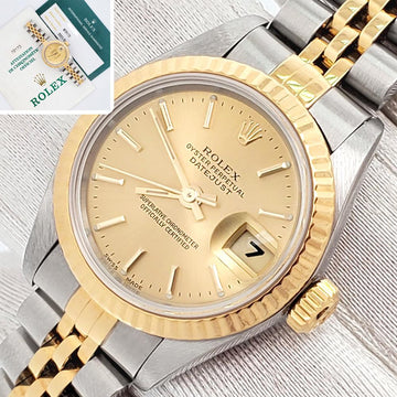 Rolex Datejust 26mm 2-Tone  Jubilee Watch 79173 Papers/2021 Service Papers