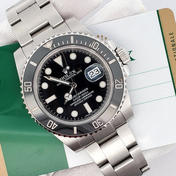 Rolex Submariner Date 40mm Steel Watch 116610LN Box Papers