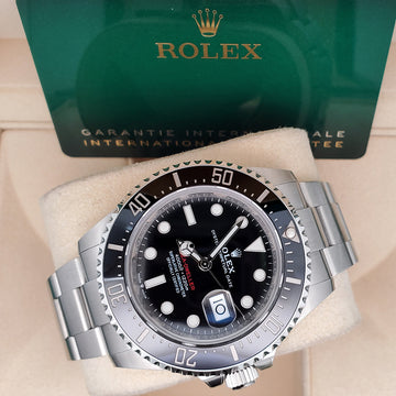 Rolex Sea-Dweller 43mm Stainless Steel Black Dial 50th Anniversary 126600 Box Papers