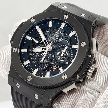 Hublot Big Bang Aero Bang 44mm Black Magic Ceramic Skeleton Watch 311.CI.1170.RX